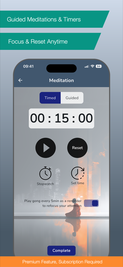 Guided meditation