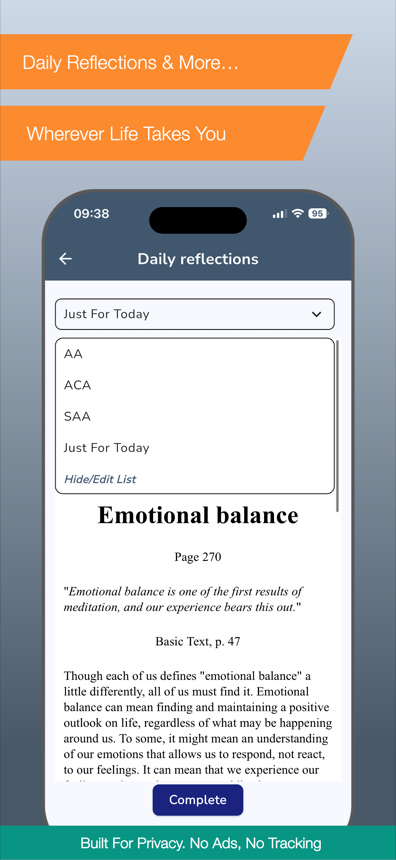 Daily reflections